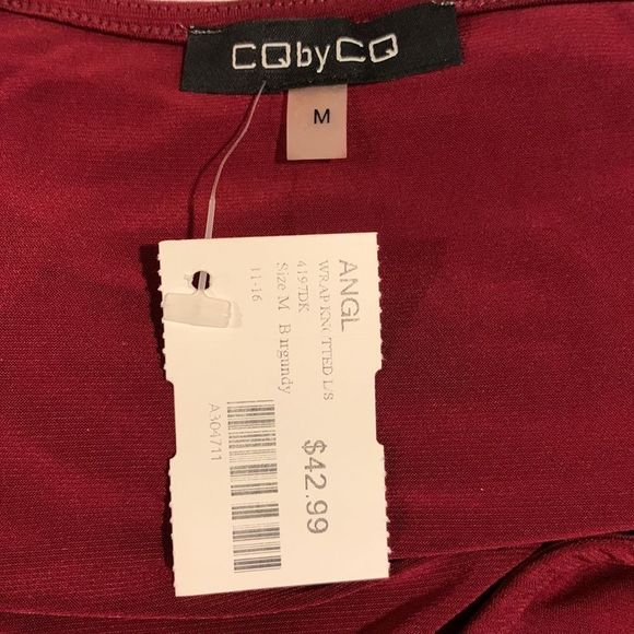 CQbyCQ Burgandy Long Sleeve Dress - Picture 5 of 6